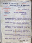 Carta al Alcalde, 1918