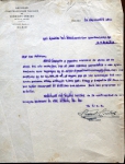 Carta al Alcalde, 1919