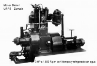 Motor Diesel, 3HP, 1500rpm.